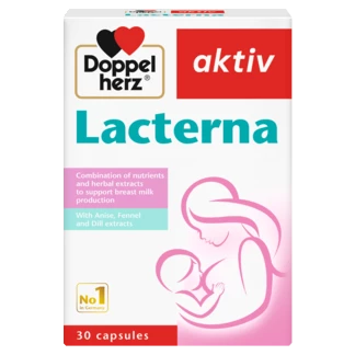 Illustration of the product packaging Doppelherz aktiv Lacterna front view
